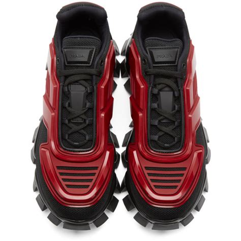 black and red prada cloudbust|prada cloudbust thunder black.